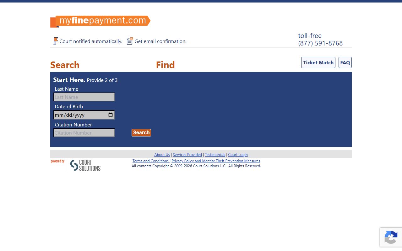 Rankin County court dockets Justice Court online fine payment